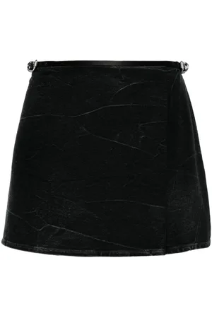 Givenchy Kort Voyou denim-nederdel