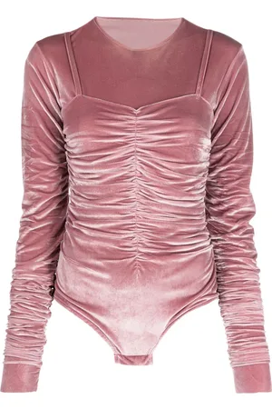 Ioana Ciolacu Body i veloureffekt med samledetalje
