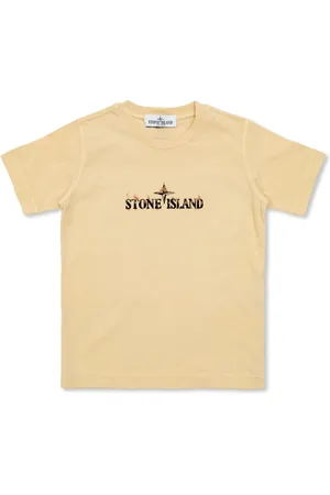 Stone Island T-shirt med kompastryk