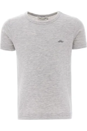 M. Moustache T-shirt med logotryk
