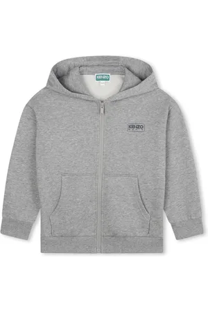 Kenzo Hættetrøje med meleret effekt og logotryk