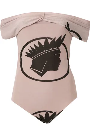 AMIR SLAMA Badedragt med off-the-shoulder-snit