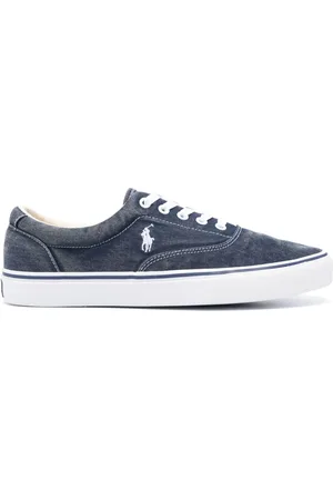 Ralph Lauren Sneakers med paneler og logo-sål