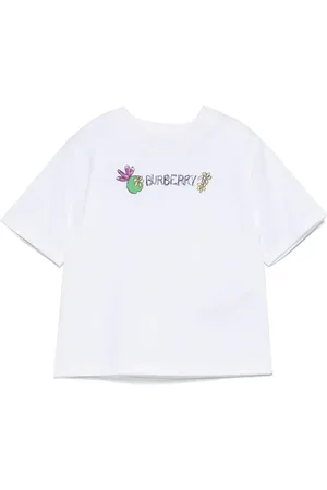 Burberry T-shirt med logotryk