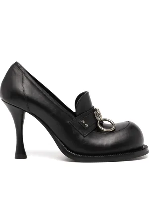 MARTINE ROSE 100mm pumps i læder