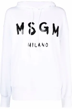 Msgm Hættetrøje med logotryk