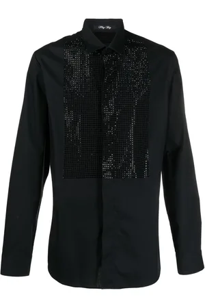 Philipp Plein Sartorial skjorte med nitteudsmykning