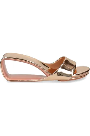 united nude Metalliske Mobius 65mm mules