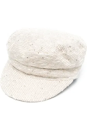 Fabiana Filippi Baker boy-hat med paillet-detalje