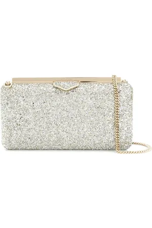 Jimmy Choo Ellipse clutch med perleudsmykning