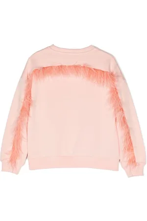Le pandorine T-shirt med fjerdetalje