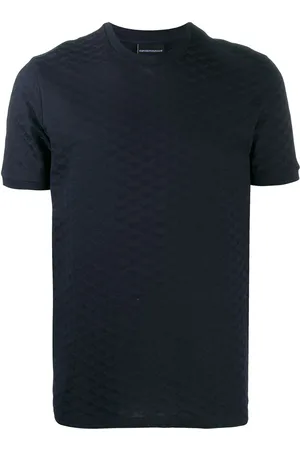 Emporio Armani T-shirt med præget logo