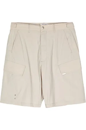 Izzue Cargo-shorts med logoplade og huldetalje