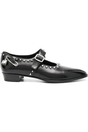 Bally Gerwin loafers i læder med nitter