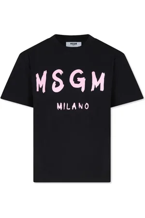 Msgm T-shirt med logotryk