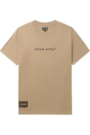Izzue T-shirt med logotryk