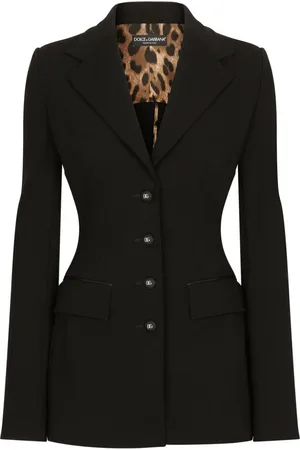 Dolce & Gabbana Enkeltradet blazer med tilpasset talje