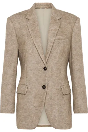 Brunello Cucinelli Monili-udsmykket blazer