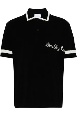 BLUE SKY INN Polo med jacquard-logo