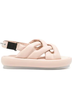 Premiata Polstrede sandaler i læder