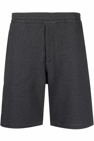 Alexander McQueen Træningsshorts med stribedetalje