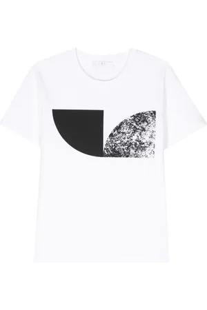 IRO Aloi T-shirt med grafisk tryk