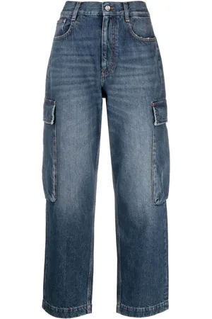 Stella McCartney Cropped cargo-jeans