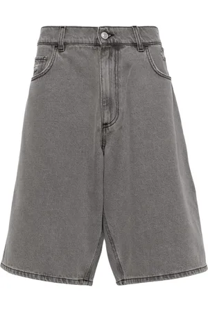 1017 ALYX 9SM Shorts i denim med slitageeffekt