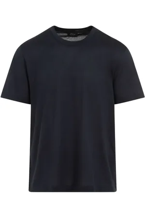 BRIONI Kortærmet T-shirt med rund hals