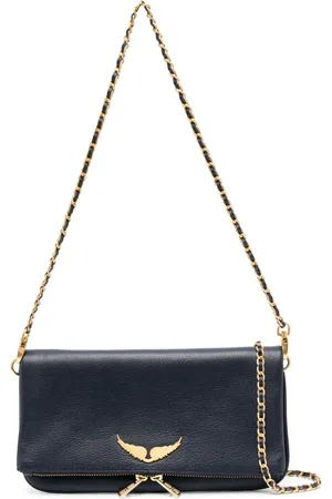 Zadig & Voltaire Rock crossbody-taske i læder