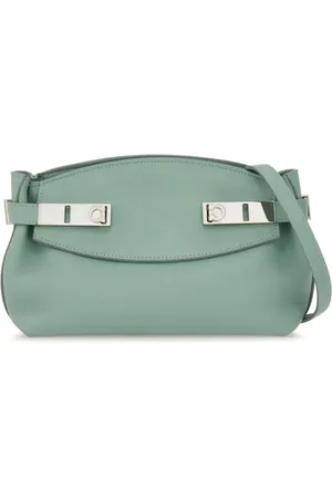 Salvatore Ferragamo Lille Hug crossbody-taske i læder