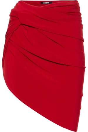 Jacquemus Mini La Jupe Drapeado nederdel