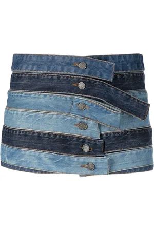 Guess Kort denimnederdel med paneler