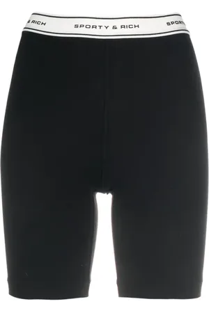Sporty & Rich Shorts med logolinning