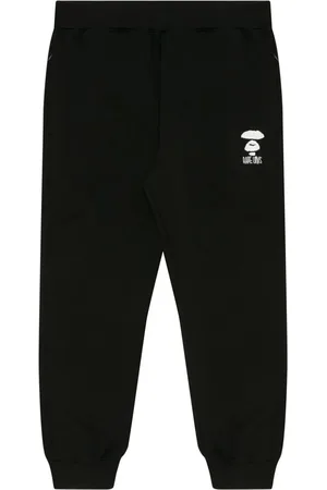 A Bathing Ape Joggingbukser med broderet logo