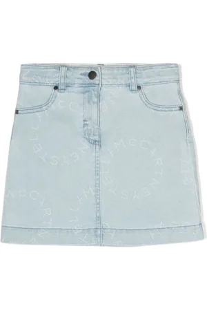 Stella McCartney Denimnederdel med logotryk