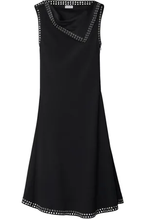 Burberry Satin-kjole med huldetaljer