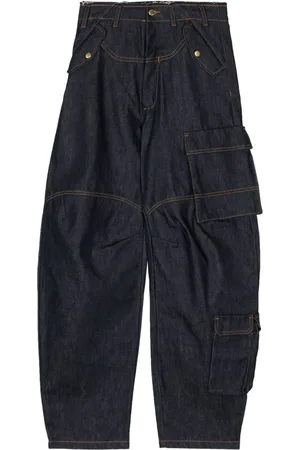 DARKPARK Rosalind cargo-jeans med smalle ben