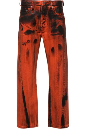 Etudes District Dyed jeans med brede ben
