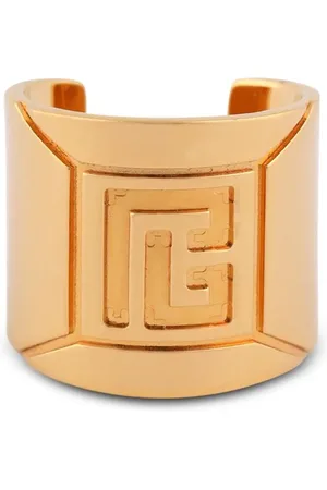 Balmain Ring med indgraveret logo og rundt design