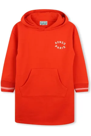 Kenzo Hættetrøje-kjole med logotryk