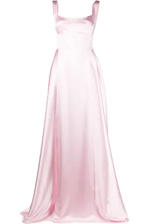 Atu Body Couture Kjole i satin med V-ryg
