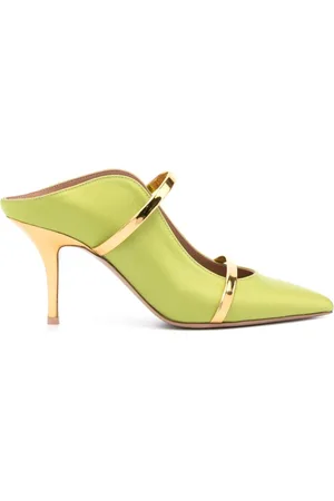 MALONE SOULIERS Maureen 70mm mules i satin