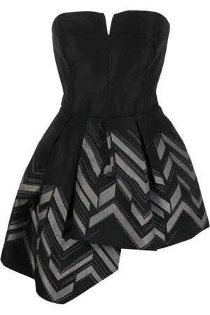 GEMY MAALOUF Asymmetrisk bluse i korset-stil