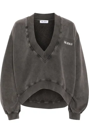 The Attico Sweatshirt med gummi-logo