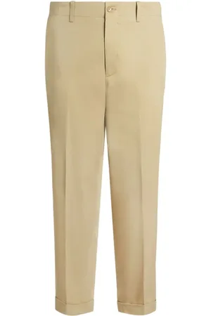 Etro Chino-bukser med logobroderi