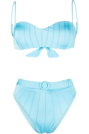Noire Swimwear Højtaljet bikini med bælte