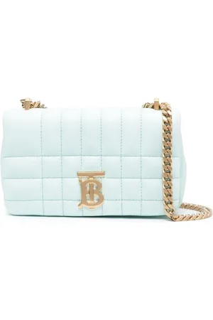 Burberry Quiltet Lola taske i læder