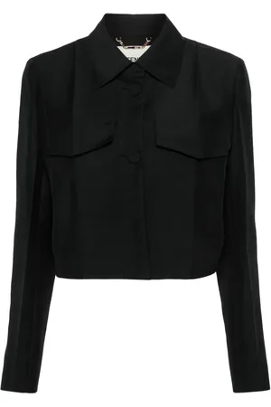 Fendi Skræddersyet cropped blazer
