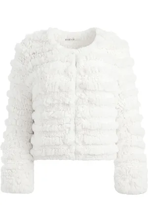 ALICE+OLIVIA Jakke i imiteret pels